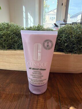 Clinique All About Clean™ Foaming Facial Soap | Full Size 150mL | NEW 💜